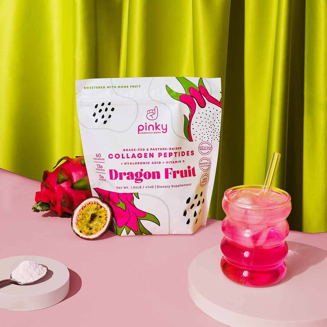 Pinky Collagen Peptides: Dragon Fruit - Pinky